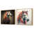 Cadre flottant doré