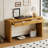 Curved Console Table with Storage-1470814475
