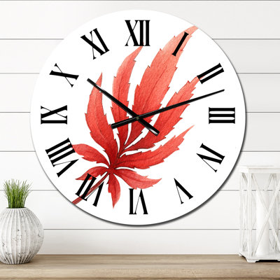 Horloge murale surdimensionnée