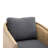 Marylyn 30.12" W Swivel Barrel Chair,Arm chair,Living room chair with wooden frame-2105710172