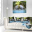 Coussin Erawan Waterfall - Landscape-30062260-30062264