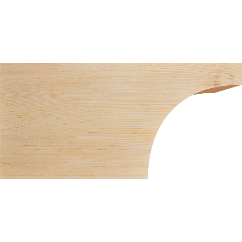 Queue de chevron lisse Huntington, Sapin de Douglas, H 12 po x l 24 po x P 5,5 po