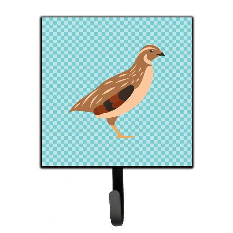 Organisateur de clés murales avec crochets clés phoenix quail Vache, Bleu