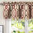 Hames Geometric Tailored Window Valance-1505463972