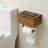 Wall Bathroom Toilet Paper Holder Storage