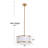 Metal Ceiling Light with Captured Linen Shade-1354433385-1354433386