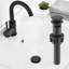 Drain escamotable pour lavabo de salle de bain avec trop-plein Prevalent-83490012