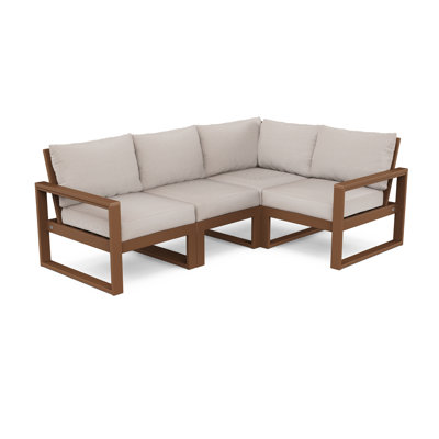 EDGE 4-Piece Modular Deep Seating Set
