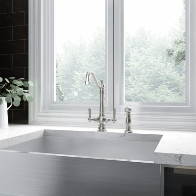 Central Brass Americana Kitchen Faucet Side Spray