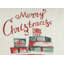 N/A Merry Christmas Square Throw Pillow