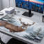 Polyester Desk Pad-186388061