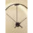 Ombra Aluminum Wall Clock