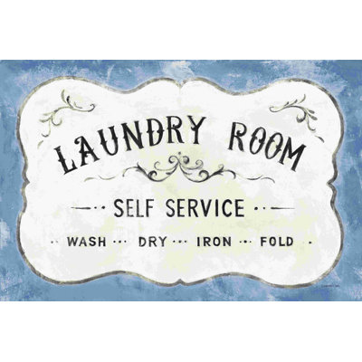 " Laundry Day VII Bright Blue " by Danhui Nai