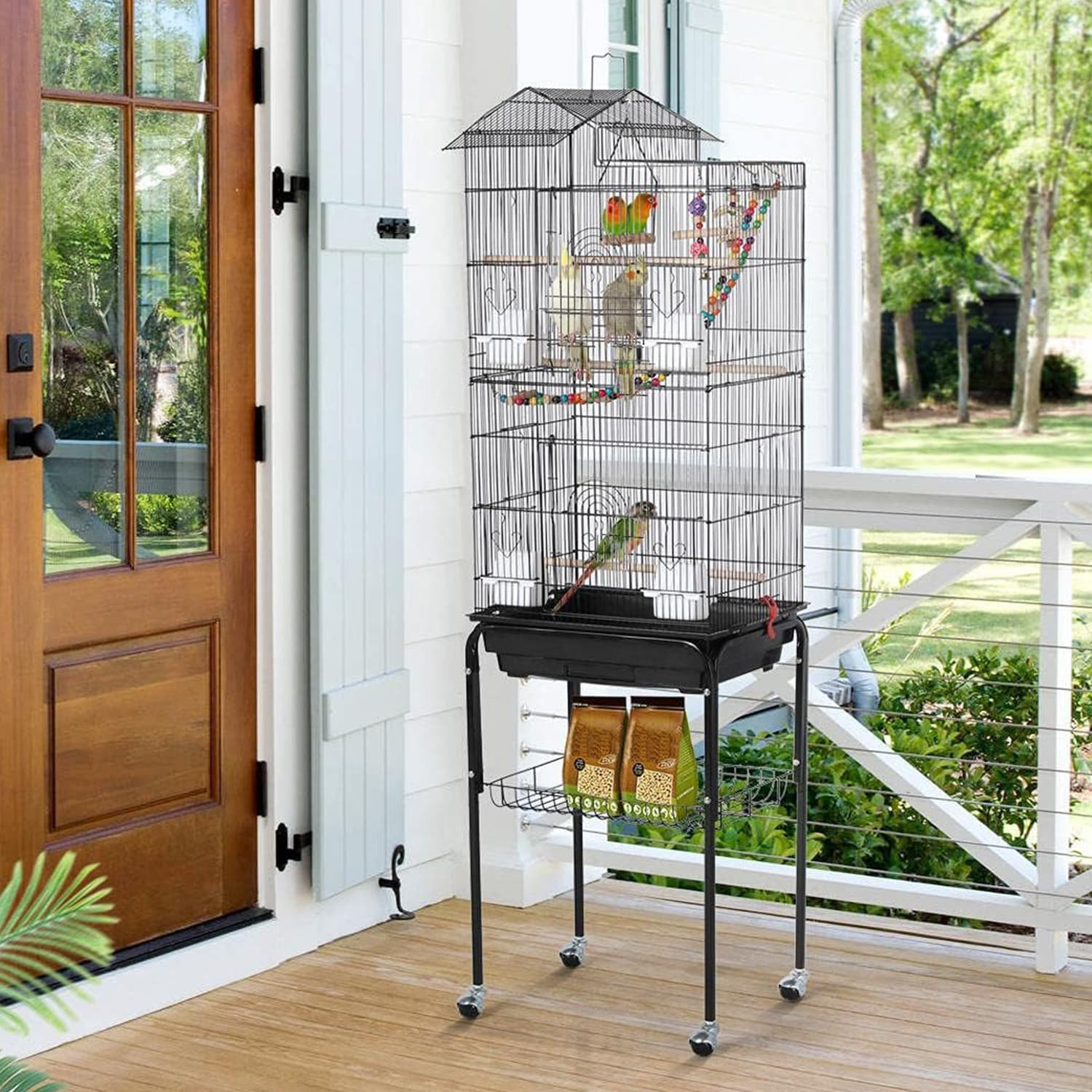 Photo inspiration: Fresh Look at Astoria Grand Bird Cage 64 Play Open Top Small And