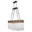 Luminaire suspendu Matrix - P 12,5 po x l 36,5 po x H 29 po - Havane doré-1218170557-1259414028