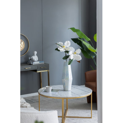 Vase de table en verre