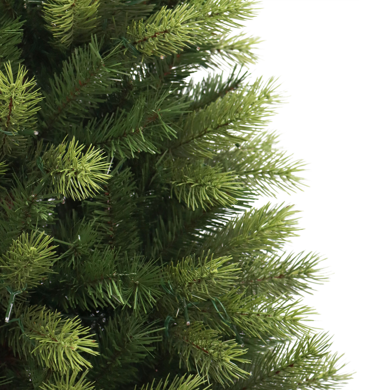 9' Pre-Lit Pine Christmas Tree, 4.5' H