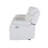 White Reclining Sofa featuring LED Lights