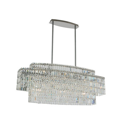 Luminaire suspendu linéaire / transparent Livelli 10 LT Allegri