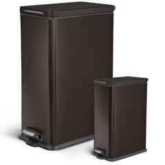 Wayfair, End of Year Clearout Kitchen Trash Cans & Recycling On Sale