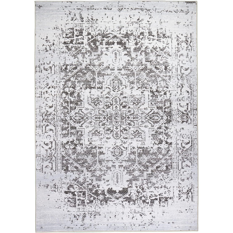 Tapis Jasmari avec envers antidérapant, Rectangle 4 pi x 6 pi
