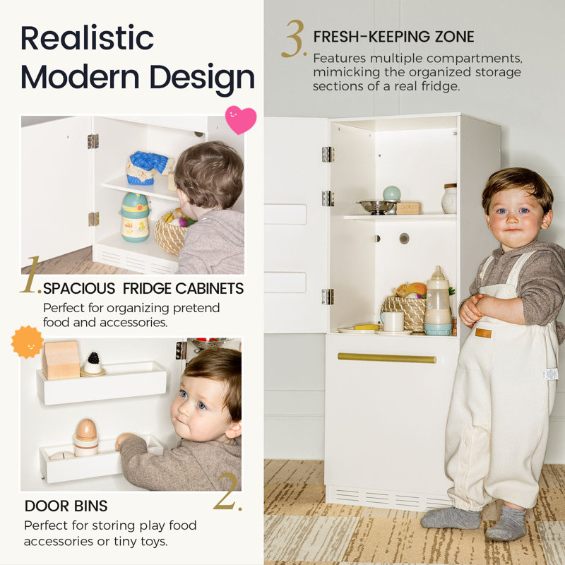 Tiny Land® Cabinet Play Fridge