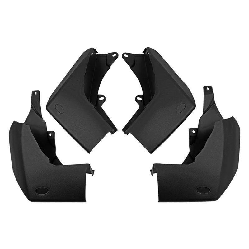 Easy Install Mud Flaps for Land Rover Discovery 2009-2016 – Front & Rear Automotive Splash Guards – Sturdy Mudguard brand Accessories – No Drill Mounting Compatible – Black