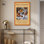 Affiche rétro sur toile de la galerie Atelier par Art Remedy