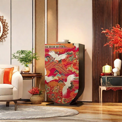 Modern Four-Drawer Storage Cabinet