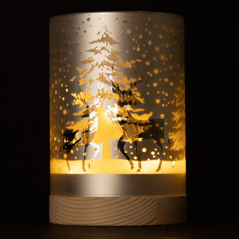 LED Indoor / Outdoor Single Christmas Light, 150cm H x 150cm L x 4cm D