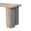 Banc simple en marbre