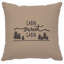 Coussin Wooded River Image - Sweet Cabin - Coton chrome-1093548473