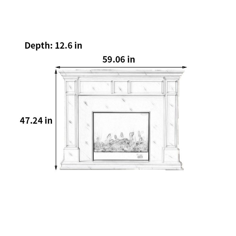 Armoire de rangement style télé français rétro