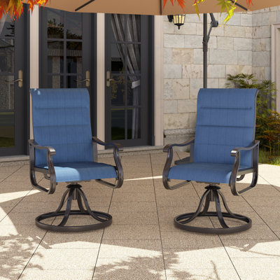 Derrald Outdoor Dining Armchairs with Cushion(Set of 2) by Charlton Home