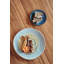 Gemstone Moonstone Stoneware Salad/Dessert Plate