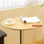 Table d'appoint ronde avec roulettes
