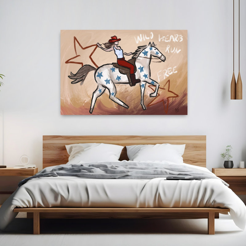 Wild Wild Freedom, 40" H x 60" W