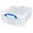  17L Storage Container with Lid and Clip Lock Handles, (3 Pack)-777601504