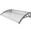 Dongguan Xiyite Trading Co., Ltd. 110cm W x 60cm D Polycarbonate Cover Retractable Door / Window Awning