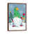 Classic Brown Wood Framed