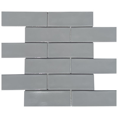Carreau de mosaïque à joint en brique de porcelaine 2 po x 6 po