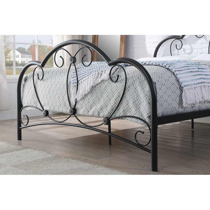 Uribe Bed, Kingsize (5'), Black