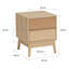 Gwenaelle 39cm W Manufactured Wood Bedside Table