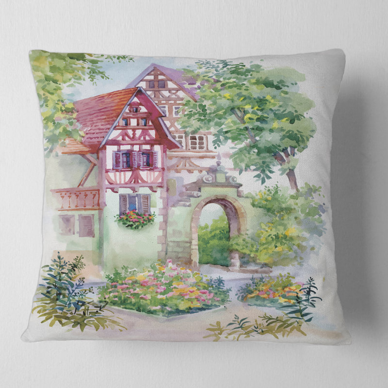 Housse et insert de coussin House in the Country, 18" x 18"
