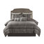 Ensemble d'édredon 7 pièces jacquard gris-126520635