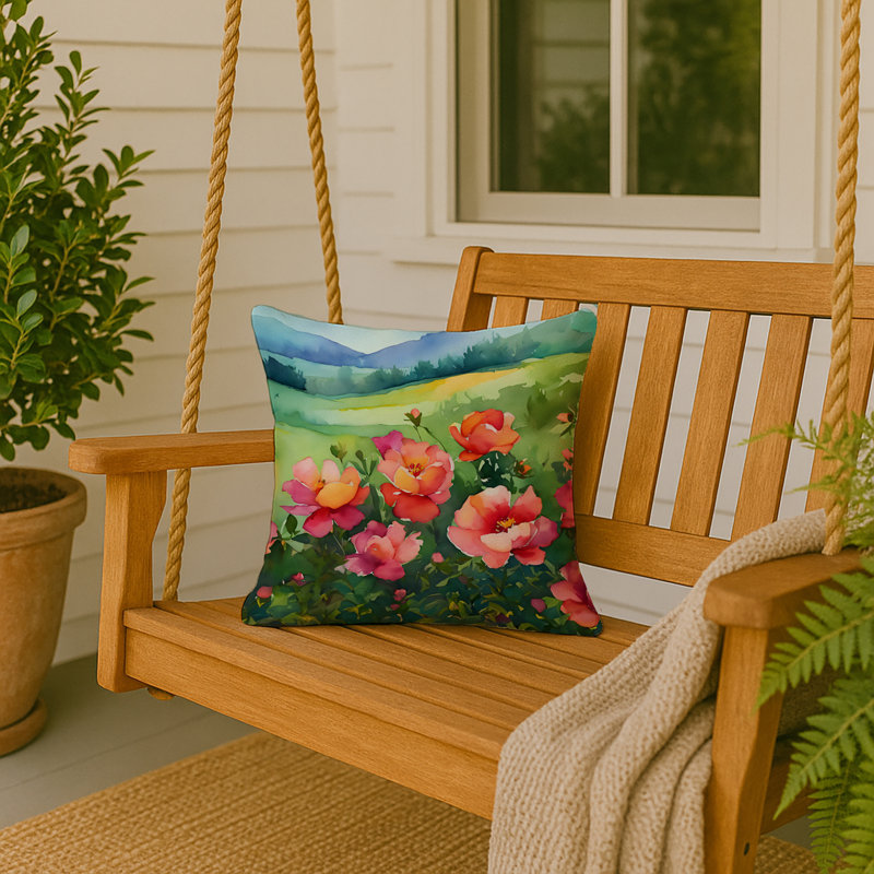 Coussin décoratif Iowa, Carré 18 po