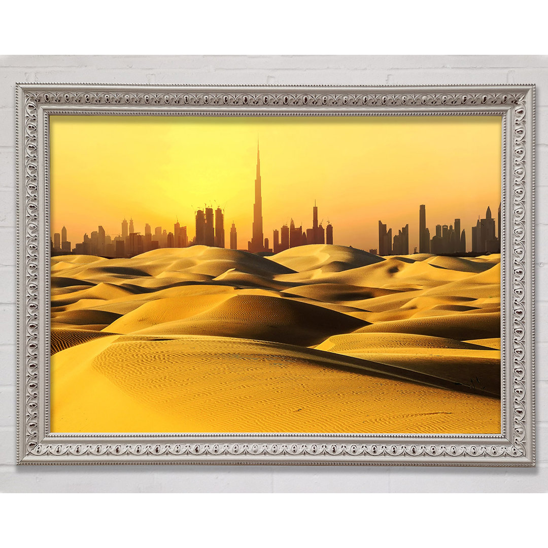 Burj Khalifa Golden Sunset - Druck