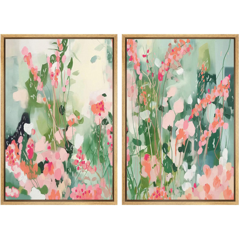 "Vintage Ferns" Classic Botanical Beige, H 24 po x l 16 po, Naturel