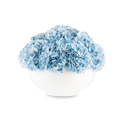 Lumi Large Realtouch Hydrangea Centerpiece