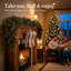  180cm Artificial Christmas Garland with Pinecones